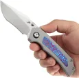 Kansept Knives Fermi Linerlock Timascus K1122A4