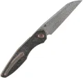 Kansept Knives Halide Damascus Shred Carbon F K1136A6