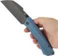 Kansept Knives Contra Framelock Blue Ti K1139A3