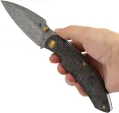 Kansept Knives Falk Linerlock Shred CF K1142A1