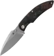 Kansept Knives Falk Linerlock Green Burl - K1142A4