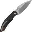 Kansept Knives Falk Linerlock Green Burl K1142A4