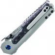 Kansept Knives EDC Tac Button Lock Damascus K2009A3