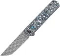 Kansept Knives Foosa Slip Joint Blue/White - K2020T2