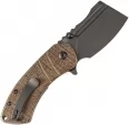 Kansept Knives M+ Korvid Linerlock Burlap Mic K2030C4