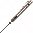 Kansept Knives M+ Korvid Linerlock Burlap Mic K2030C4