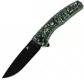 Kansept Knives AGI Framelock Green CF - K2037A4