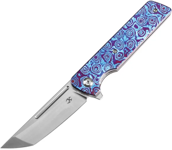 Kansept Knives Anomaly Linerlock Timascus K2038T7