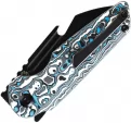Kansept Knives Rafe Linerlock Blue-White CF K2048A6