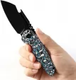 Kansept Knives Rafe Linerlock Blue-White CF K2048A6