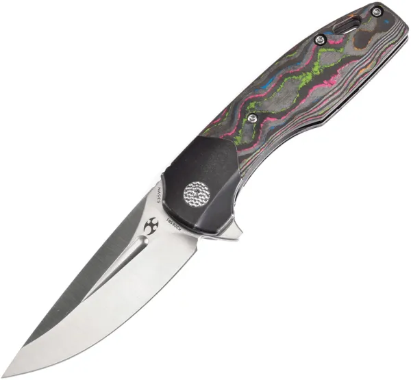 Kansept Knives Cassowary Framelock 80Camo K2065B1