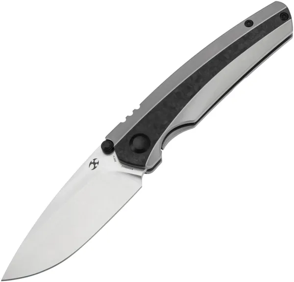 Kansept Knives Raven Framelock Shred CF K2109A2