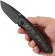 Kansept Knives Raven Framelock Copper CF K2109A3