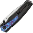 Kansept Knives Raven Framelock Timascus K2109A5