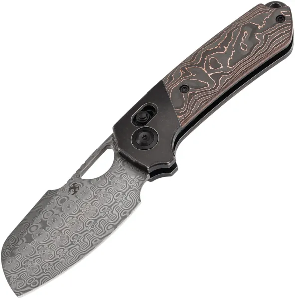 Kansept Knives Nahual Crossbar Lock Copper CF K2125V3