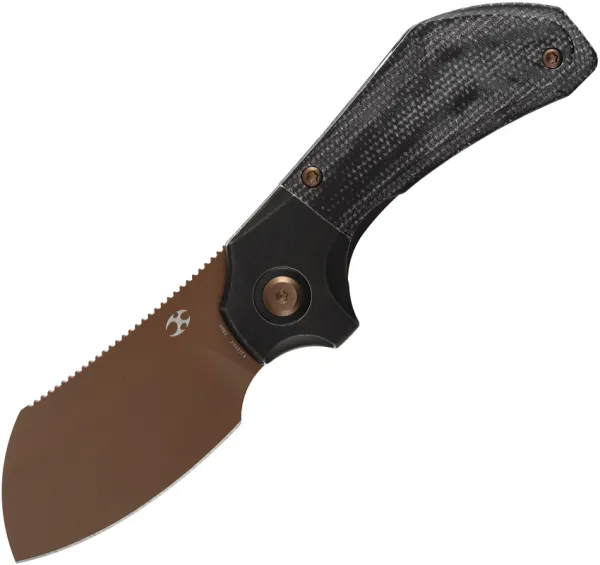 Kansept Knives Pluto Blackwash Titanium, Blac K3129A4