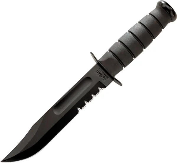 Ka-bar USA Fighting Knife Kraton G Carbon Steel KA1212