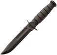 Ka-bar Short Plain Edge Fighting Knife Kydex Sheath