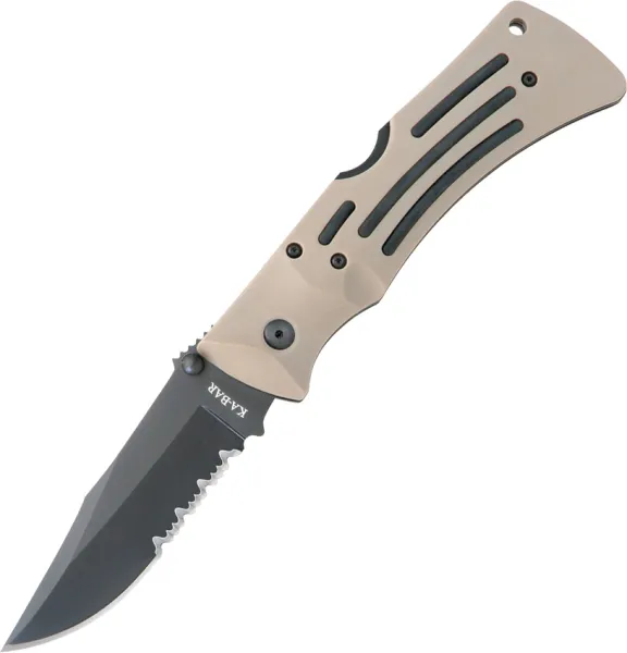 Desert Mule KA3053 Part Serrated Black Coated