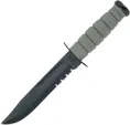 Ka-Bar Fighting Knife KA5012 7 Inch Combo Clip-Point