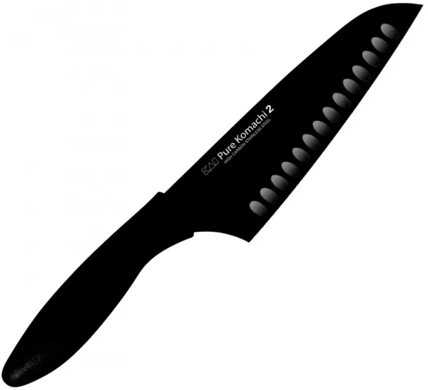 Kai USA Santoku Black KAI5085