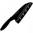 Kai USA Santoku Black KAI5085