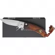 Karesuando Kniven Nallo Button Lock Brown KAR3615A