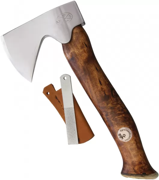 Karesuando Kniven Vuogas Axe Brown KAR4042