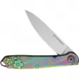 KARBON Tidbit Framelock Floral KARB108