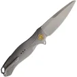 KARBON Buck Horn Linerlock Gray Al KARB119