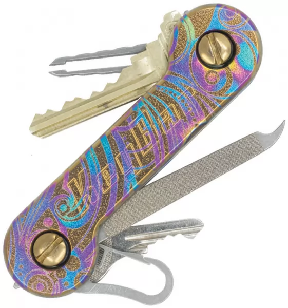 KeyBar KeyBar Titanium Coral Floral KBR245