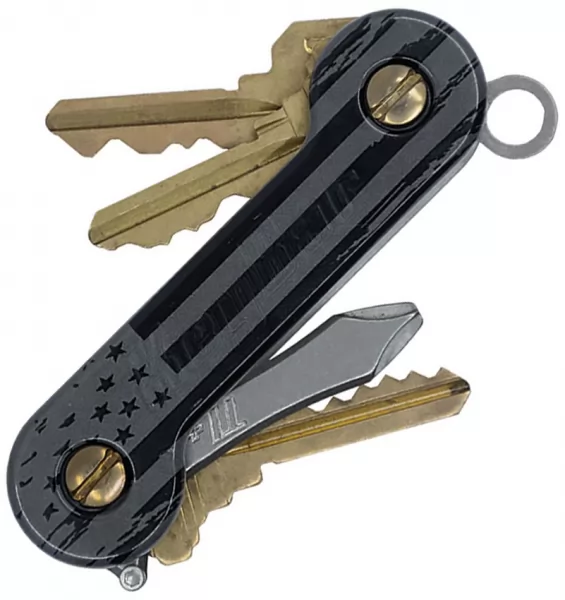 KeyBar KeyBar Black and Gray Flag KBR250