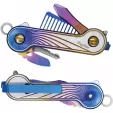 KeyBar KeyBar Titanium Rad KBR255