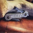 KeyBar KeyBar Alum Engraved Olympian KBR266