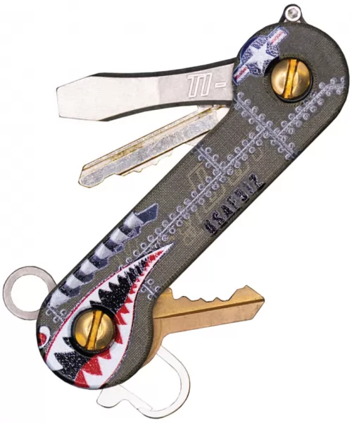 KeyBar KeyBar G10 Monogram Red KBR273