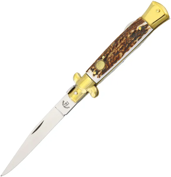 Kissing Crane Stiletto Stag knives KC47S