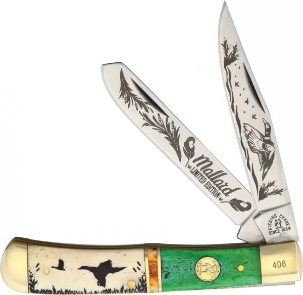Kissing Crane Mallard Trapper knives KC5547