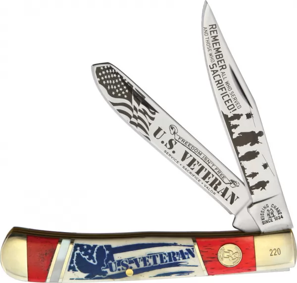 Kissing Crane Veteran Trapper knives KC5815