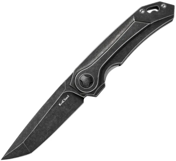 KniClad Knives Obsid Linerlock Ti Black SW KCK0061