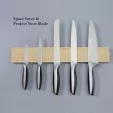 KitchenDAO Bamboo Magnetic Knife Rack KD0399