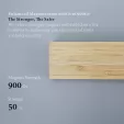 KitchenDAO Bamboo Magnetic Knife Rack KD0399