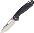 Ketuo Triad Button Linerlock Blue CF - KETM052