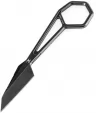 Kansept Knives Hex Neck Knife Black Ti - KG0001A4