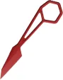 Kansept Knives Hex Neck Knife Red - KG001R1