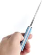 Kansept Knives Niko Fixed Blade Blue Ti KG004A4