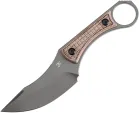 Kansept Knives Niko Fixed Blade Brown Mic - KG004A8