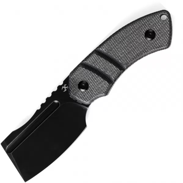 Kansept Knives Korvid S Fixed Blade Black Mic KG2030A1