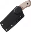 Kansept Knives Korvid S Fixed Blade Brown Mic KG2030A4
