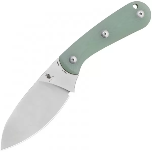 Kizer Cutlery Baby Fixed Blade Jade G10 KI1044C2