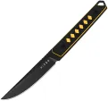 Kizer Cutlery Kwaiken Fixed Blade Black/Yel - KI1066A3